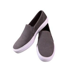 Keds Suede Gray Women's Slip-On Double Decker Dream Foam Shoes size 9